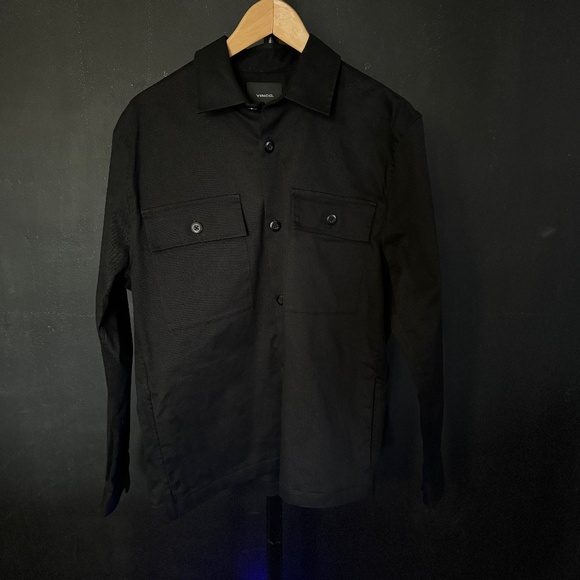 Vince Cotton Blend shirt-jacket Mens S - Picture 1 of 8